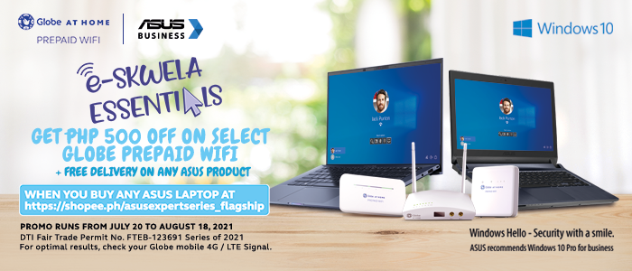 ASUS Business teams up with Globe at Home for the new “E-Skwela Essentials”