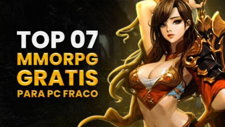 5 MELHORES MMORPGs FREE TO PLAY/GRATUITO PARA PC FRACO!! 