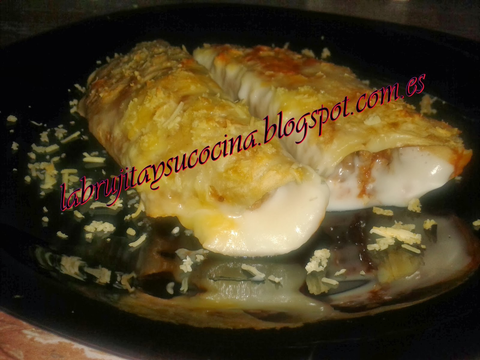 CREPES RELLENAS DE CARNE