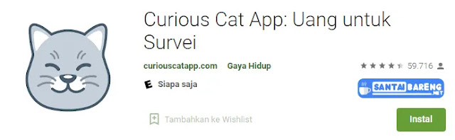 Curious Cat App Aplikasi Survey Penghasil Uang