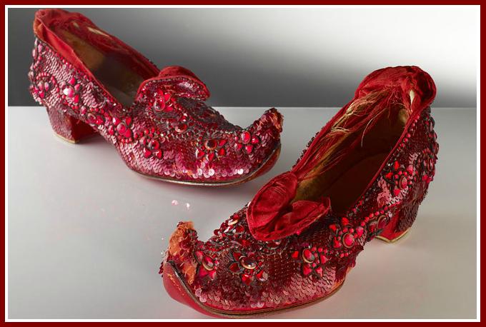 Enchanted Serenity of Period Films: Dorothy's shoes in The Wizard of Oz