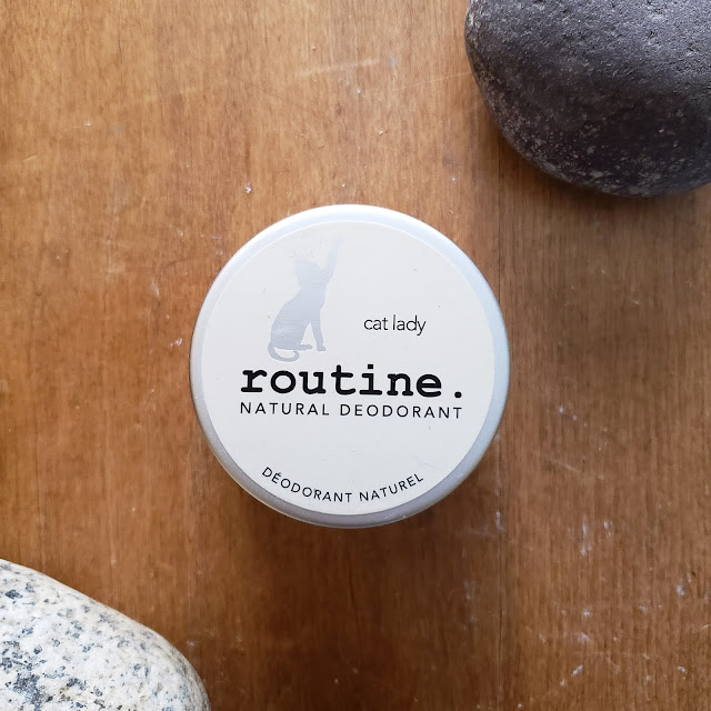 Routine deodorant cream