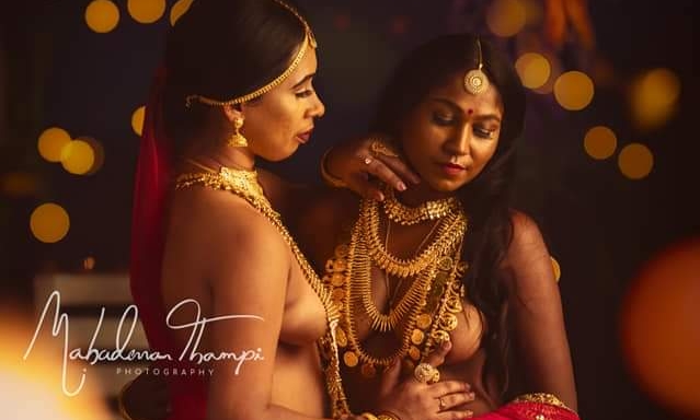 Nothing matters in Love, Neither Colour, Nor gender; Seminude photoshoot by  celebrity photographer Mahadevan Thampi: BizGlob