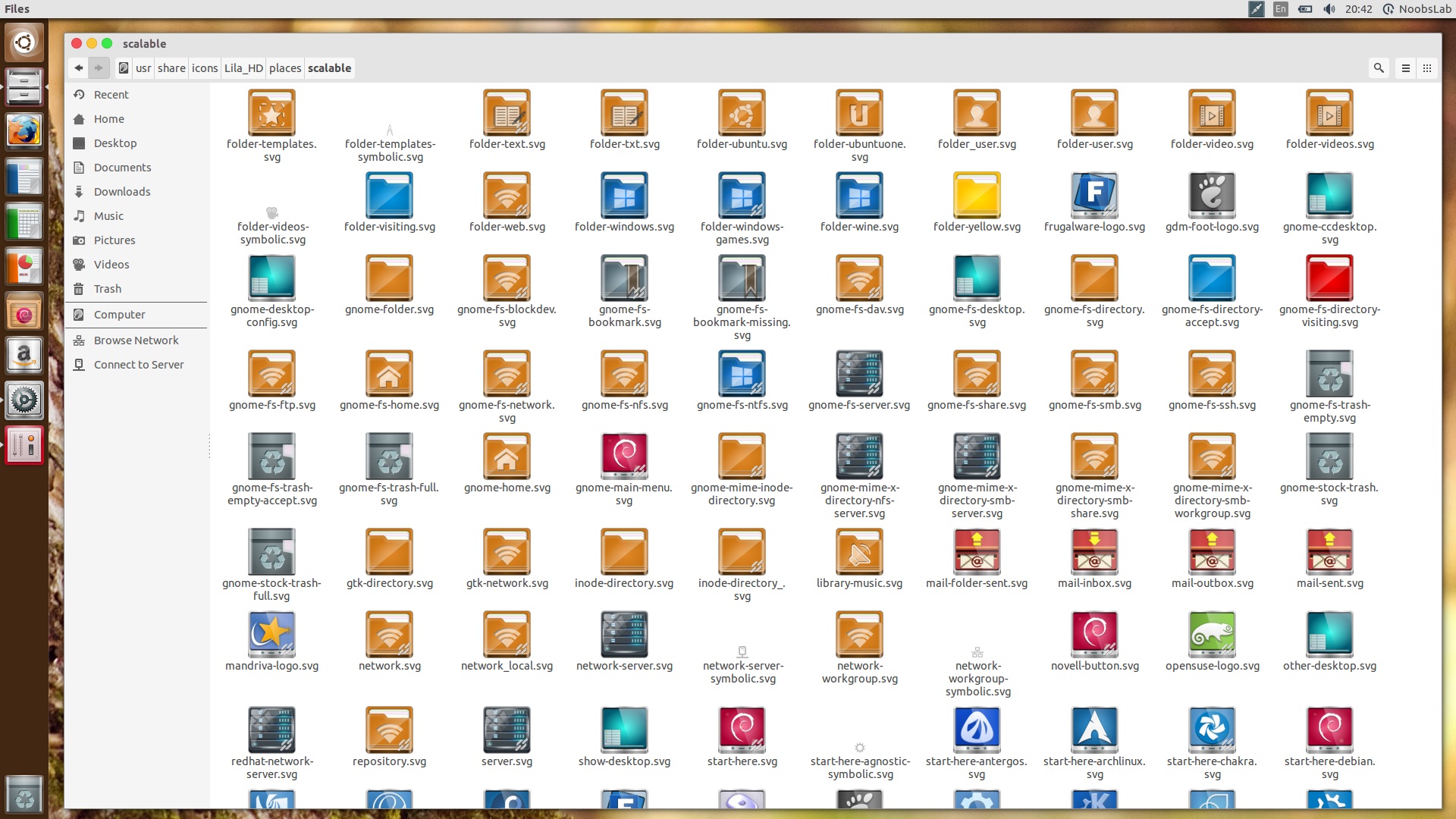 Lila-HD Icons Designed for Linux/Unix And They Look Great - NoobsLab ...