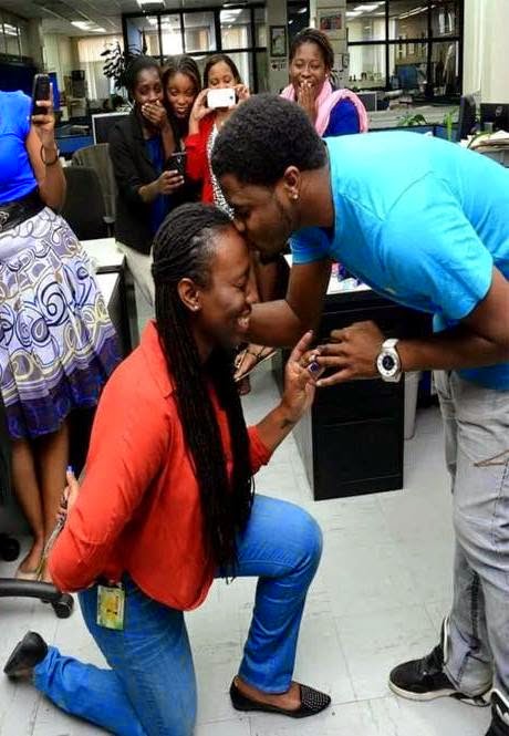 b Photos: When baby boy refuses to propose...