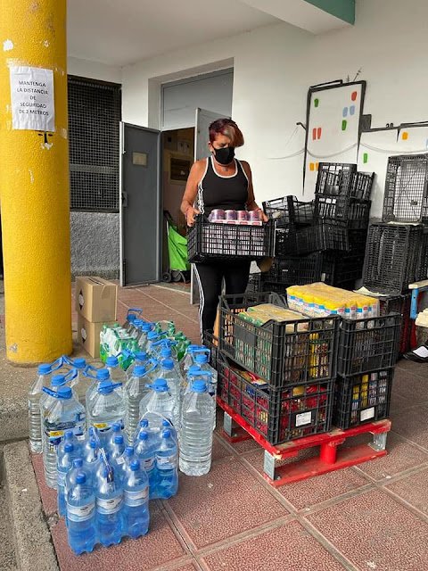 Denuncian el cierre de un Centro Cívico donde se reparte comida para vecinos necesitados, Las Palmas de Gran  Canaria
