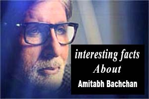 interesting facts about amitabh bachchan