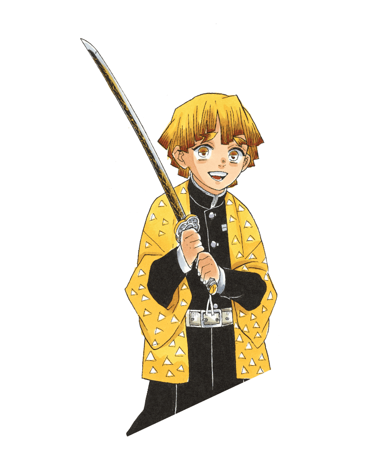 Zenitsu Agatsuma Svg File For Cricut Png Sublimation Images and