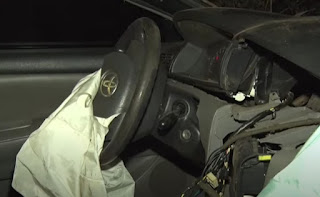 Carro capota e casal fica gravemente ferido na BR-316 em Bacabal Carro capota e casal fica gravemente ferido na BR-316 em Bacabal