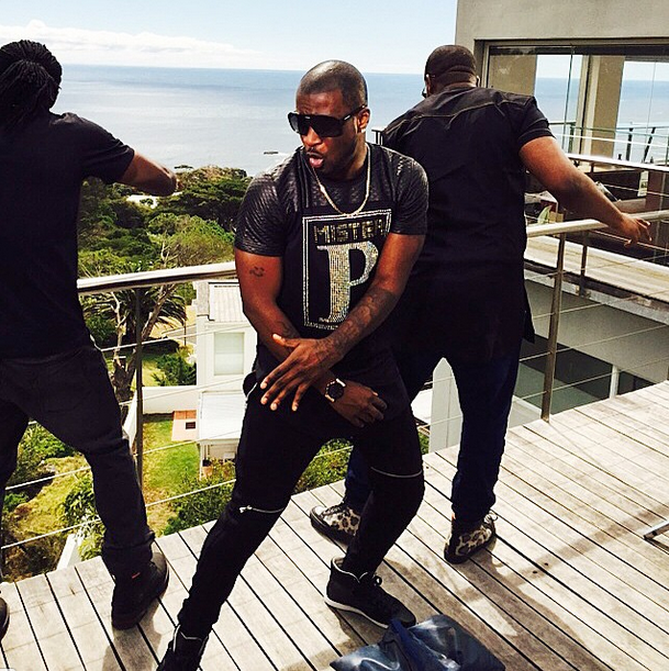 PHOTOS: Psquare and Don jazzy On Colabo Video Shoot In Cape Town.