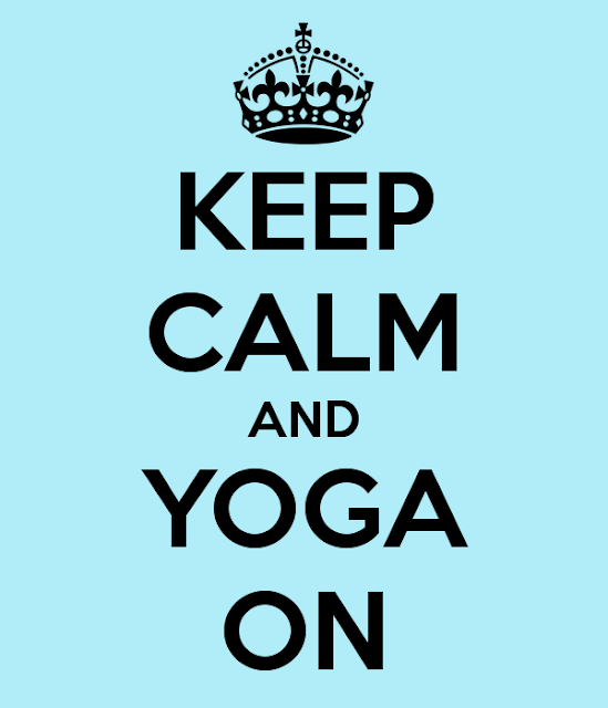 Keep Calm and Yoga On