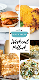 Weekend Potluck featured recipes include Carrot Cake Blondies, Easy Taco Casserole, Copycat Chick-Fil-A Sandwiches, Old Fashioned Tuna Noodle Casserole, and so much more. 