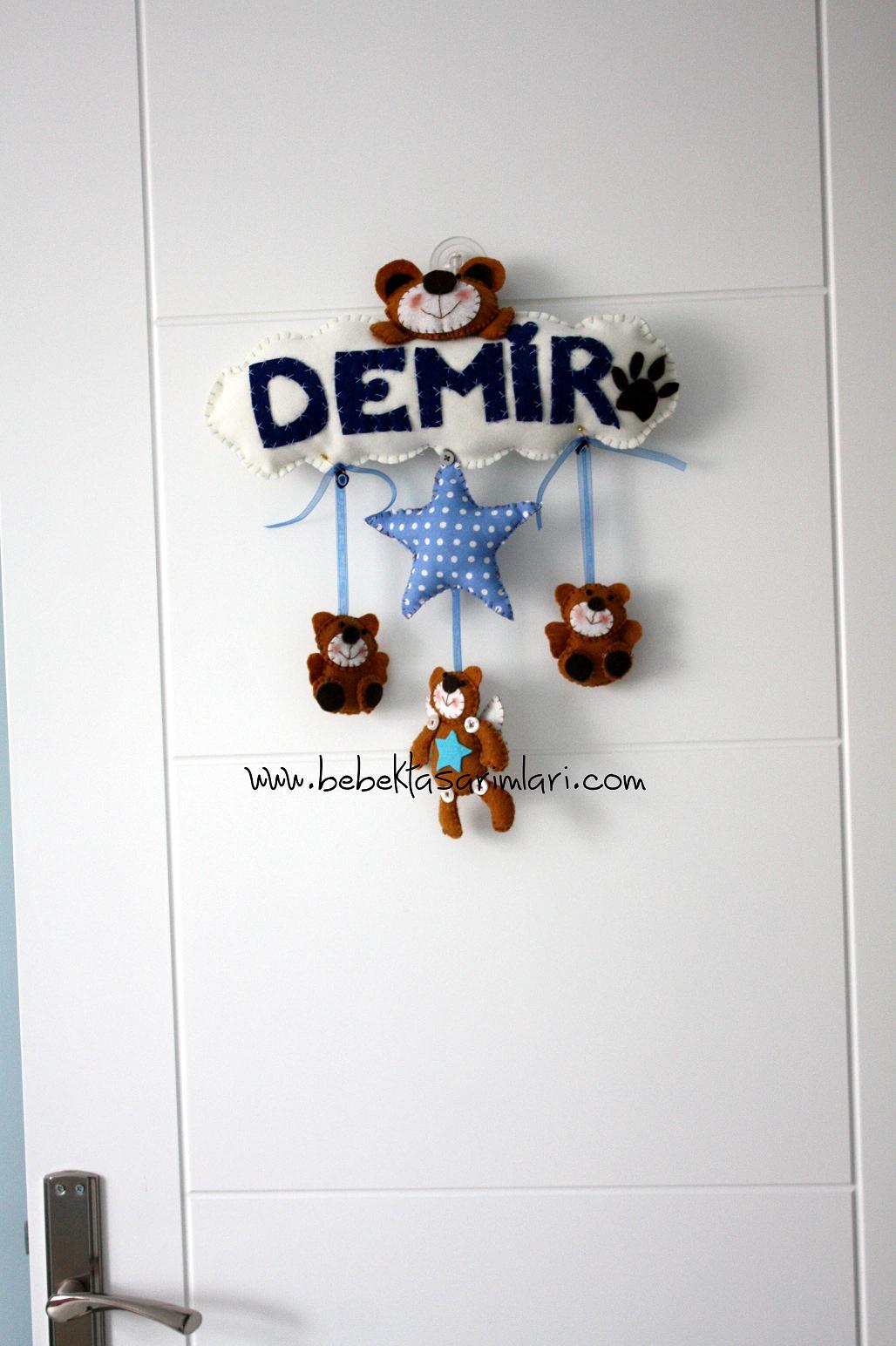BEBEK TASARIMLARI DEMİR BEBEĞİN KAPI SÜSÜ