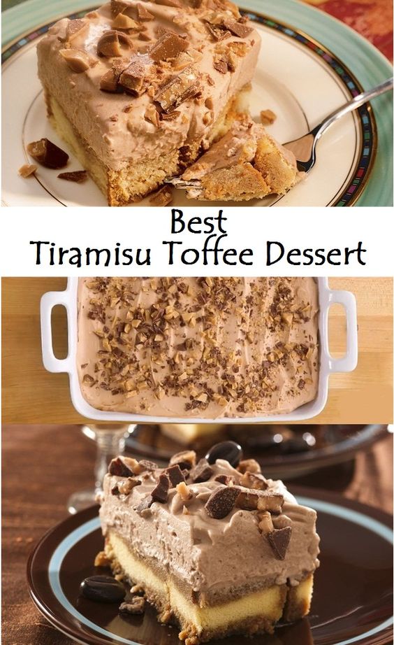 This Best Tiramisu Toffee Dessert is perfect for Tiramisu lovers . It's fresh, easy, easy to make, healthy. the perfect recipe to make for your party...!