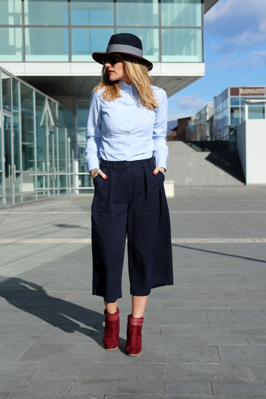 Eniwhere FAshion - Culottes and hat