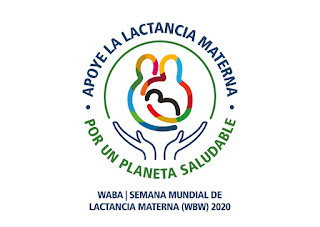 SMLM 2020: Apoya la lactancia materna por un planeta saludable.