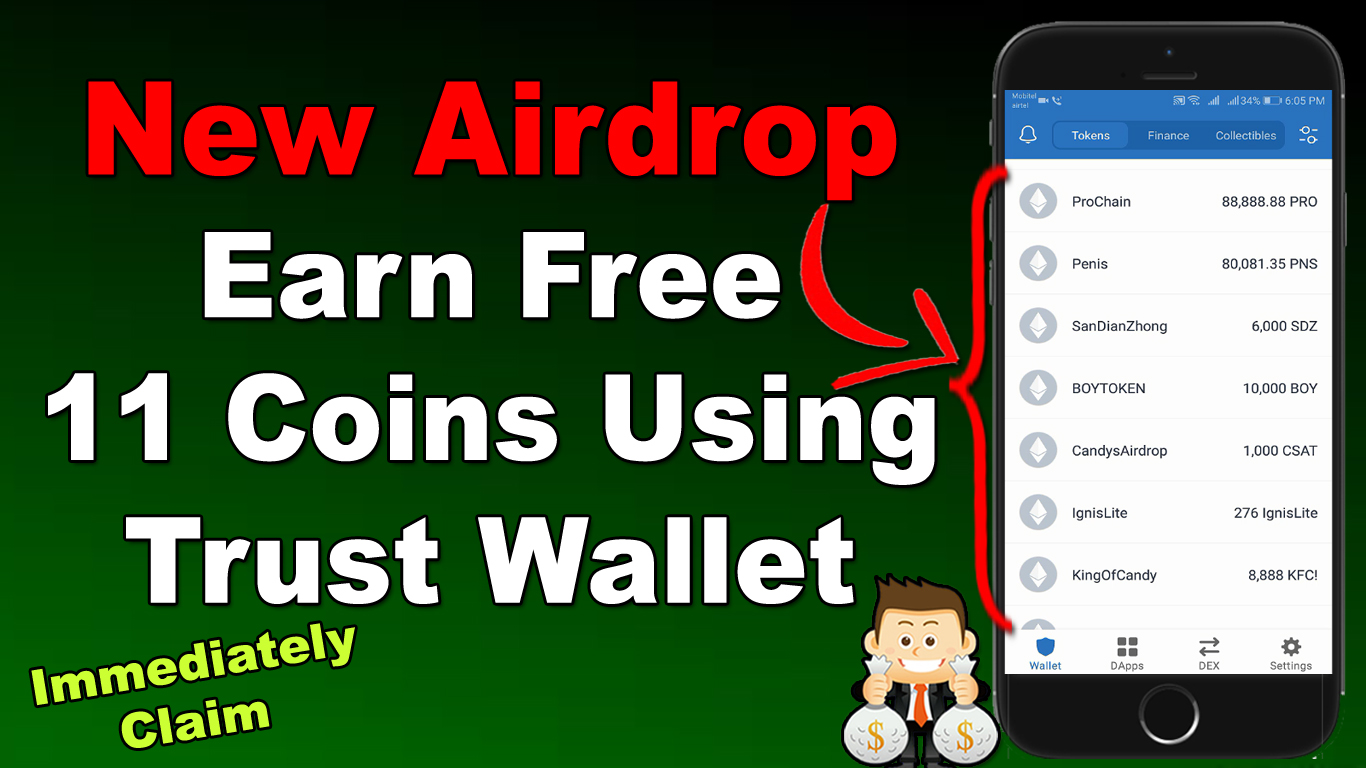Claim Free Airdrop On Trust Wallet Immediately - Earn Free ...