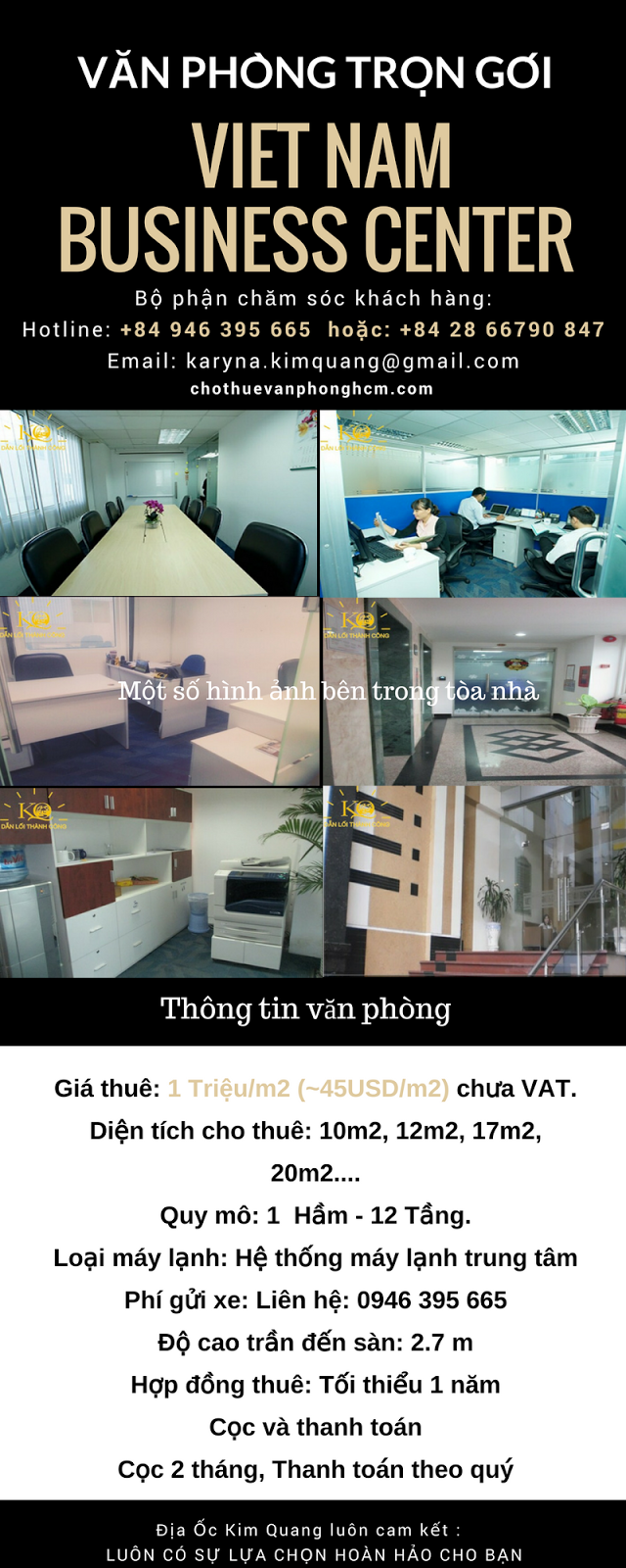 Văn phòng trọn gói Viet Nam Business Center