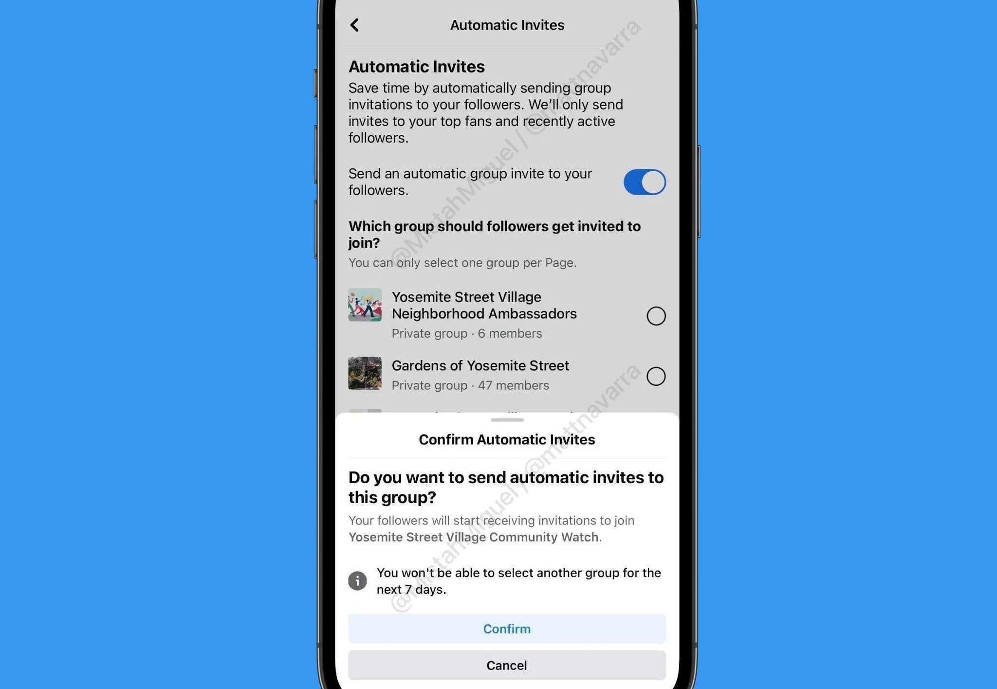 Facebook Is Testing Automatic Group Invites From Pages, For The