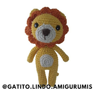 PATRON GRATIS LEON AMIGURUMI 44446