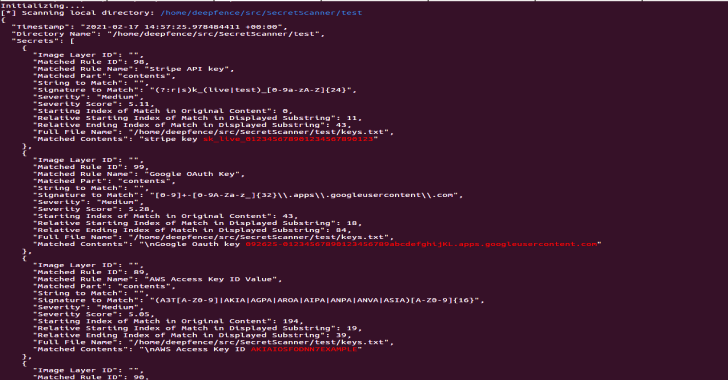 SecretScanner : Find Secrets & Passwords In Container Images And File Systems SecretScanner : Find Secrets & Passwords In Container Images And File Systems