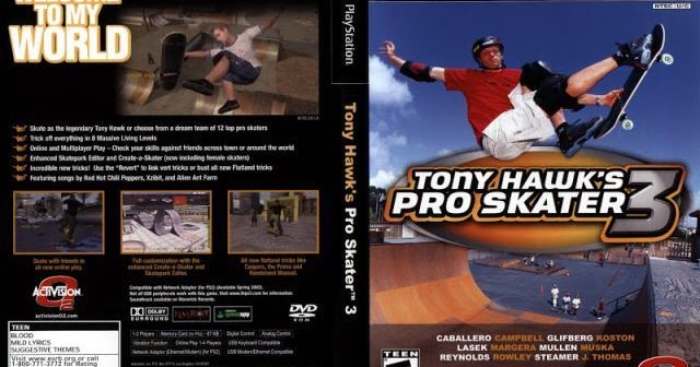 tony hawk pro skater 3 iso ps2 tony hawk pro skater 3 iso ps2