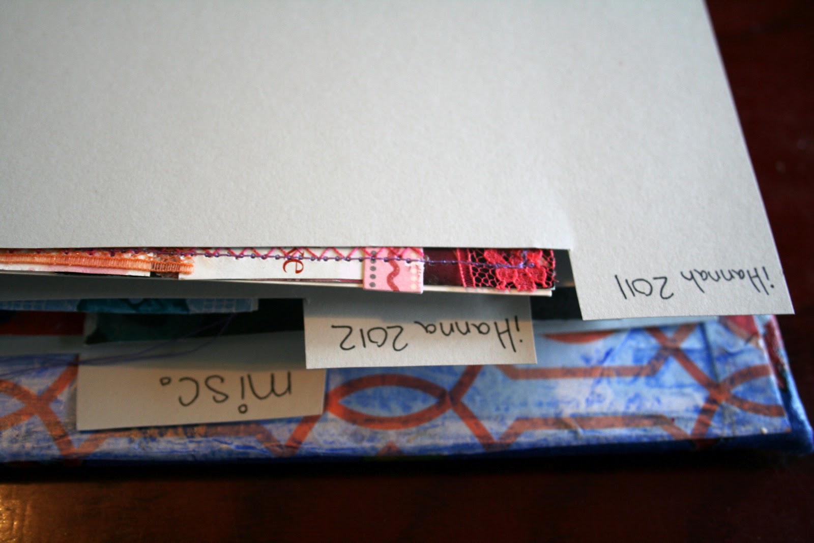 The Experimental Crafter Postcard Binder Tutorial