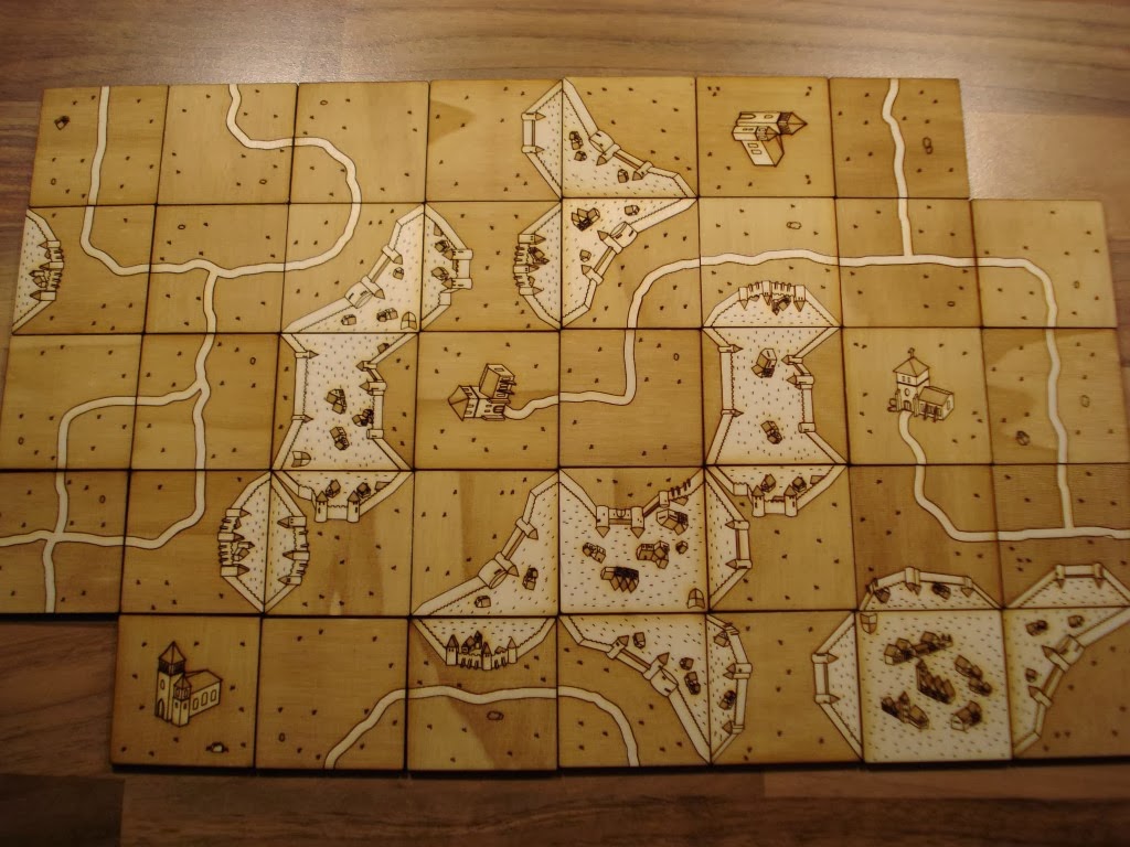 Carcassonne Tile Game Released
