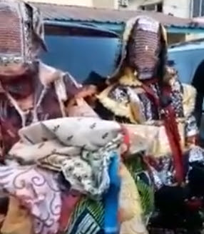 masquerades arrested agege lagos