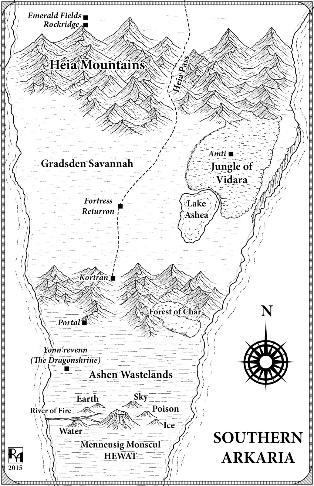 Robert J. Crane: Arkaria Maps