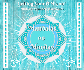 Turquoise Mandalas on Mondays Banner 2020 ©BionicBasil® getting your Om's on and unleash Your Zen Harmonies