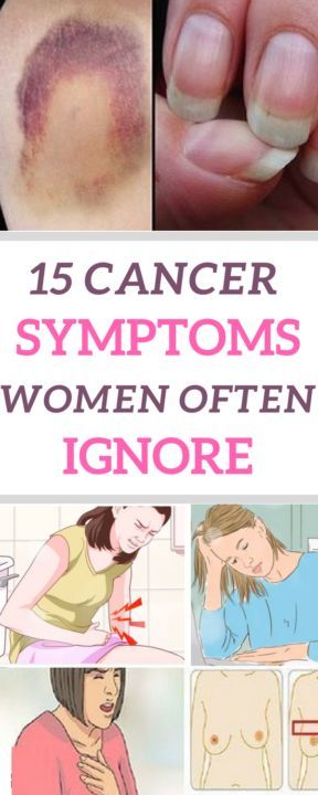 Most Women Often Ignore These 15 Common Cancer Symptoms ...