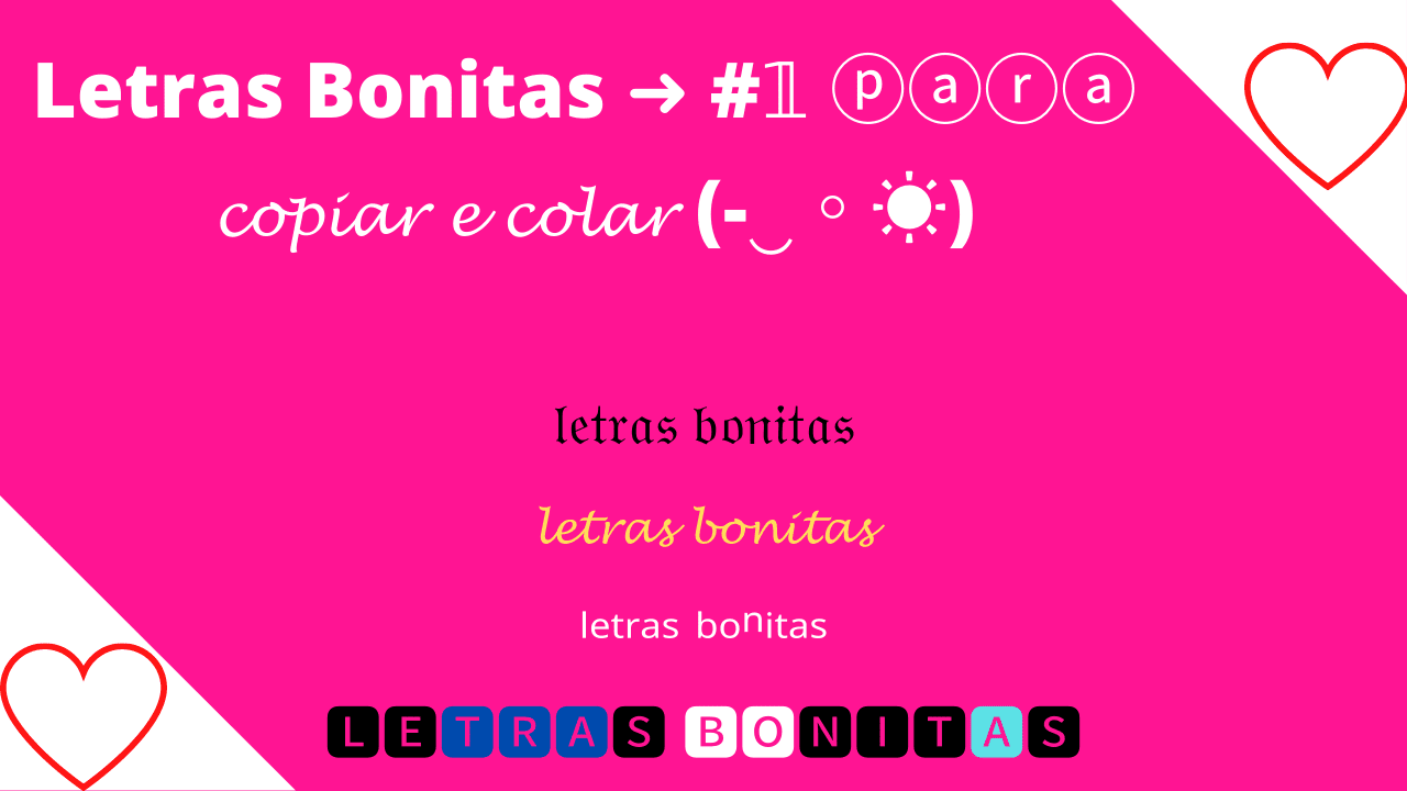 letras bonitas