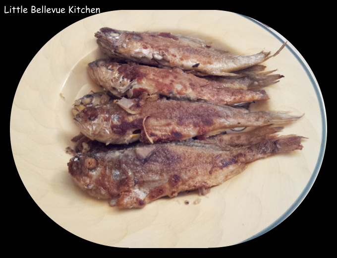 Little Bellevue Kitchen Pan Fried Yellow Croaker (干煎小黄鱼)