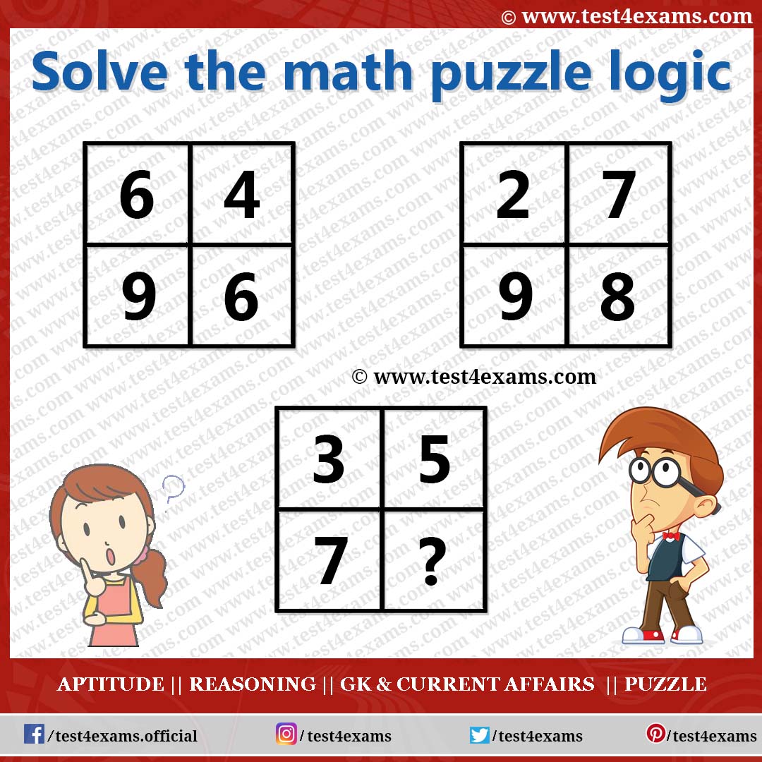 Brain Teaser Math Puzzle Question with Answer | Puzzle | Test 4 Exams