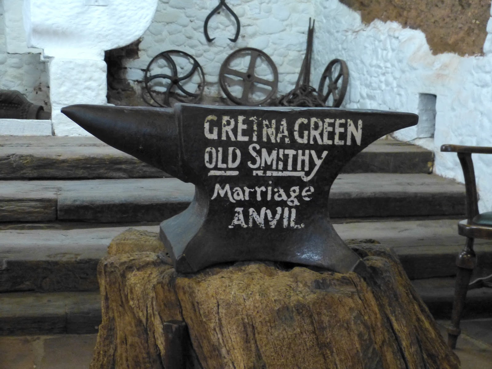 Regency History The blacksmith's shop at Gretna Green a Regency