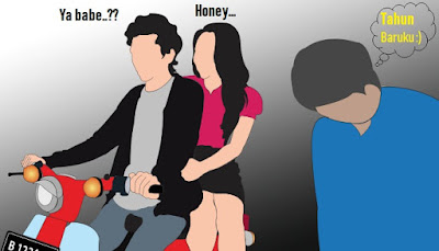 meme tahun baru jomblo ngenes