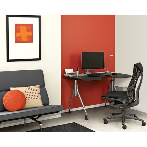 ハーマンミラー エンベロップデスク Herman Miller ブラウン