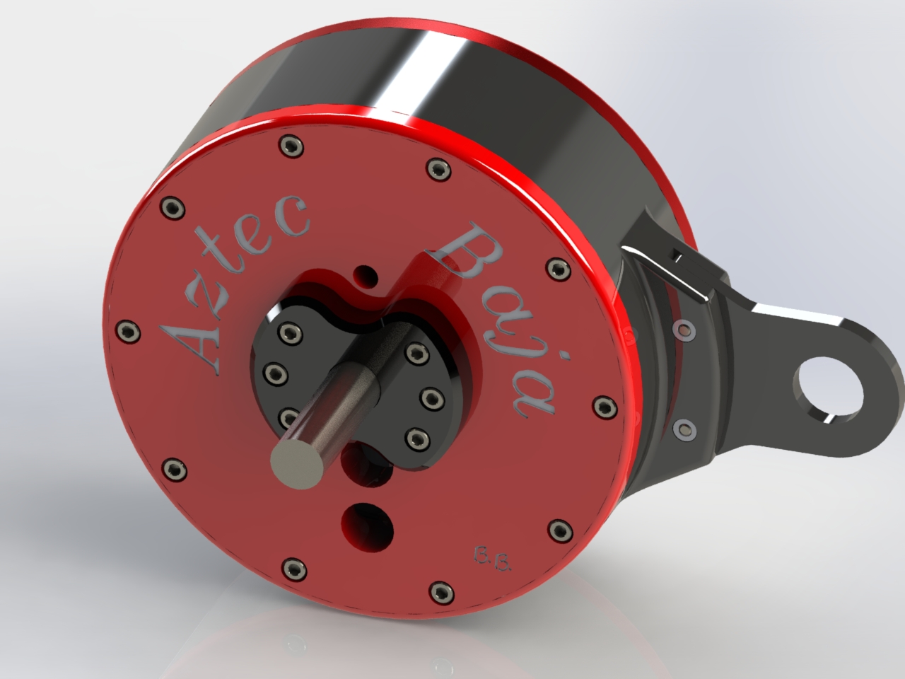 Baylin Bridges, Mechanical Engineering Student. Water Brake Dynamometer