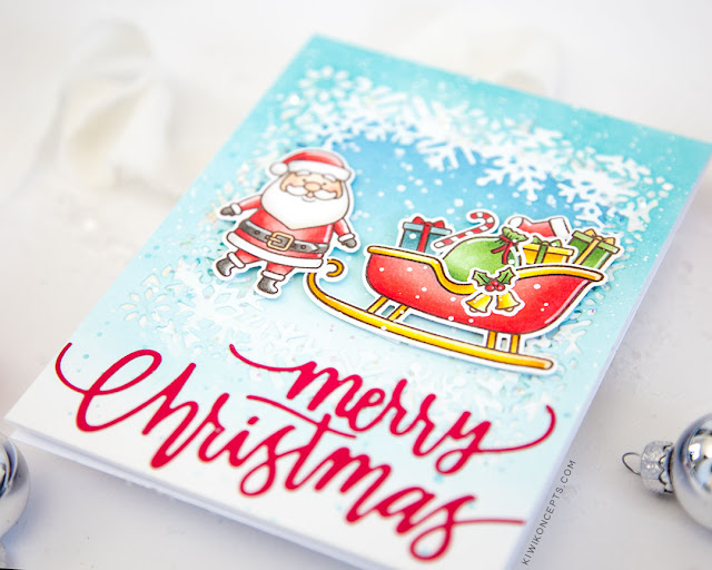 Sunny Studio Stamps: Christmas Garland Frame Dies Santa Claus Lane Layered Snowflake Frame Dies Christmas Cards by Keeway Tsao Sunny Studio Stamps: Christmas Garland Frame Dies Santa Claus Lane Layered Snowflake Frame Dies Christmas Cards by Keeway Tsao