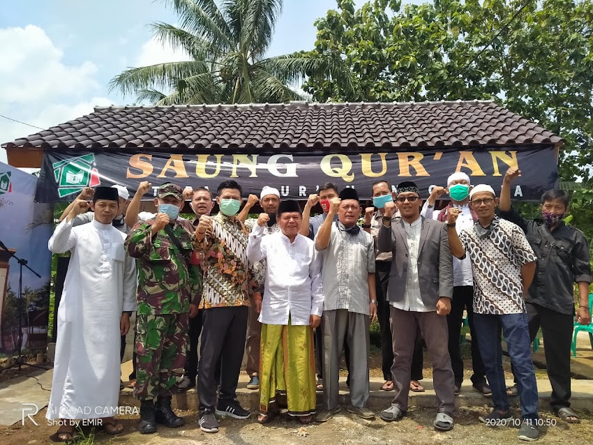 Peresmian Saung Qur'ani Yayasan Literasi Quran Indonesia