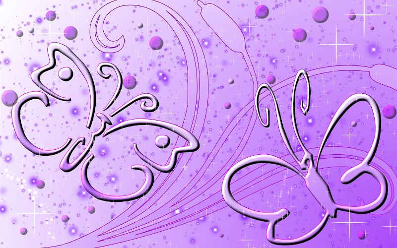 Beautiful Purple Butterfly colors title=