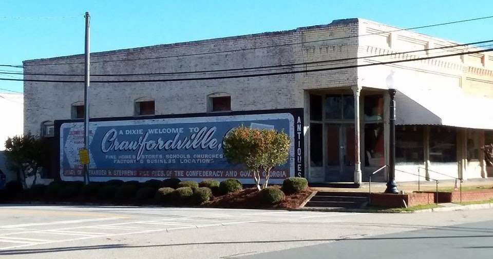 Old Building and Sign in Crawfordville
