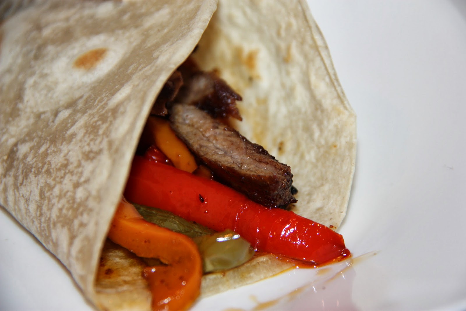 cooking with crystal Beef Fajitas
