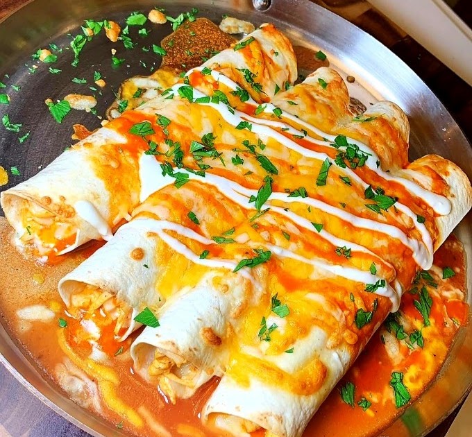 Como Preparar Enchiladas Suizas Rojas