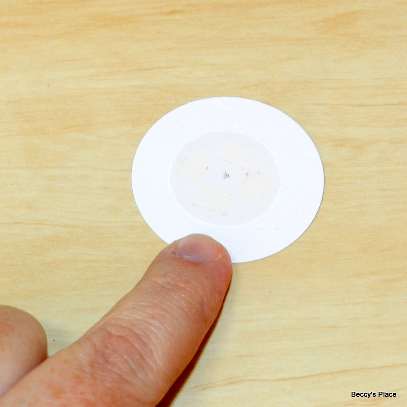 Beccy's Place Tutorial Yo Yo Spinner Card