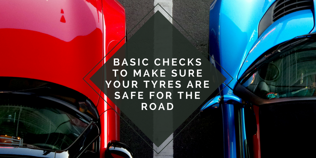 Image shows the blog post title with a red and blue car parked in the background