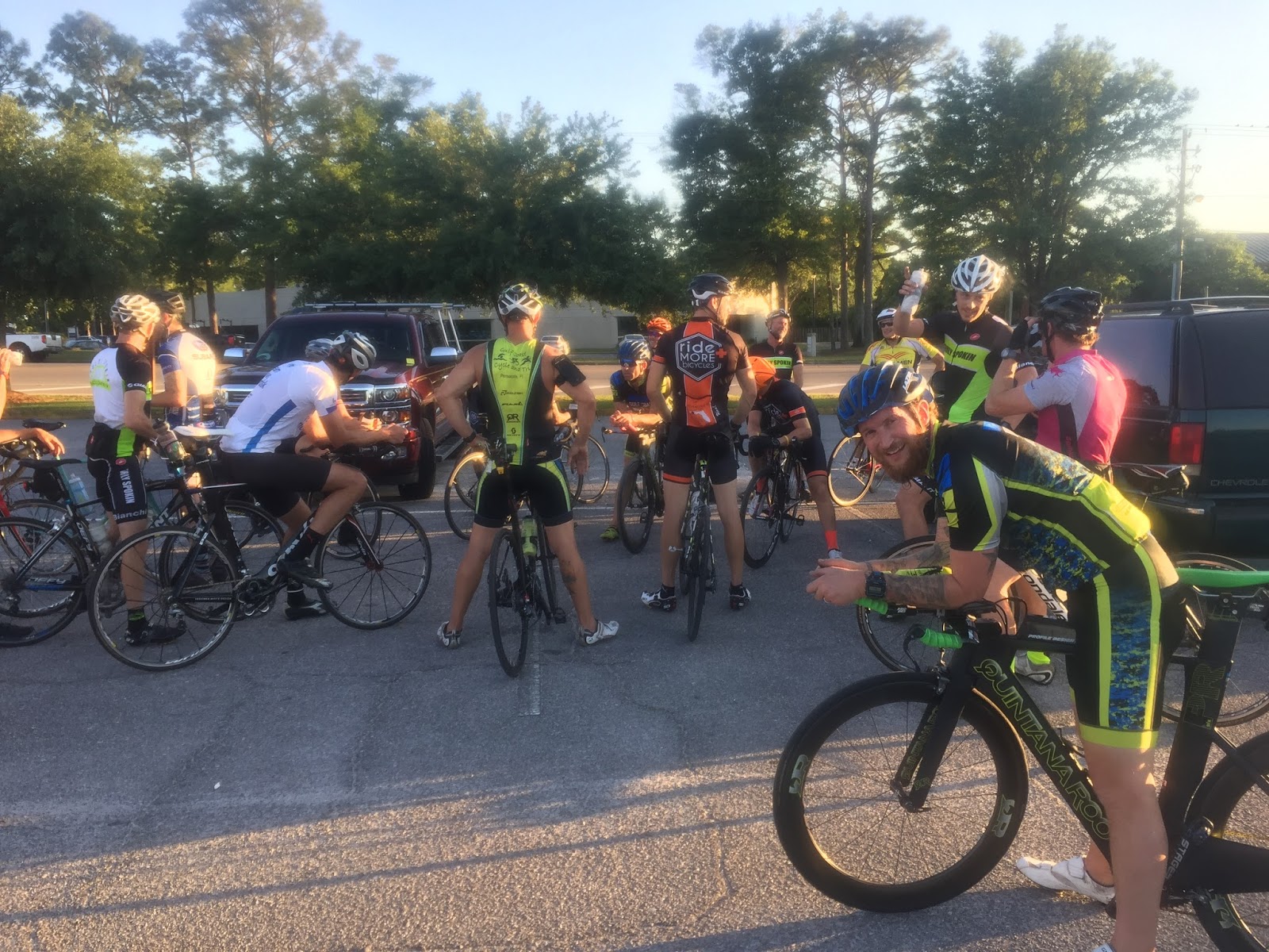 GCCT Triathlon Team West Florida Wheelmen Wednesday Night Ride by Tara