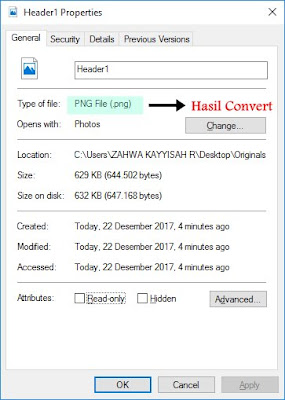 Cara MengConvert Extensi Image File dengan VB6
