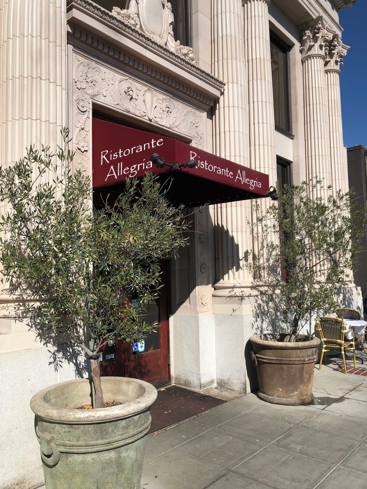 Ristorante Allegria Napa Ca